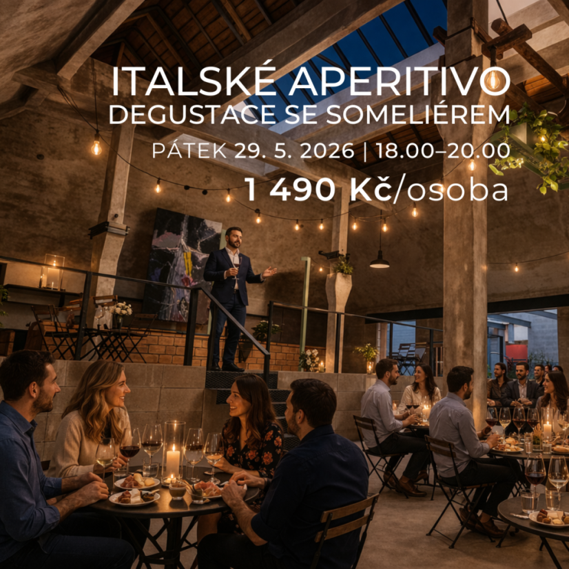 Italské Aperitivo ve fabrika ATRIUM |  29. 5. 2026