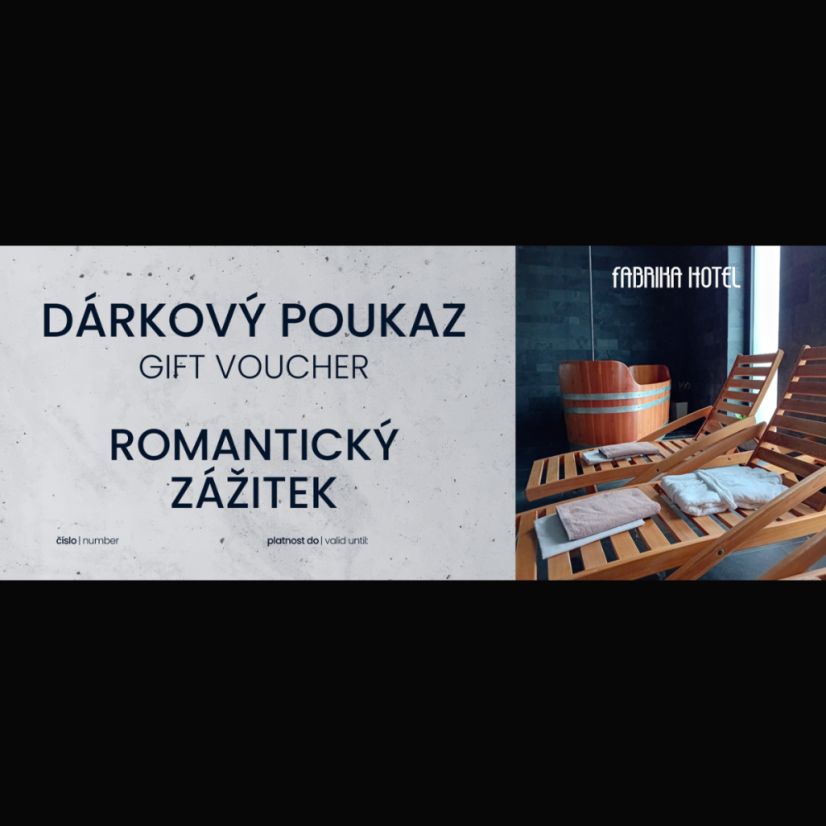Poukaz na ROMANTICKÝ ZÁŽITEK