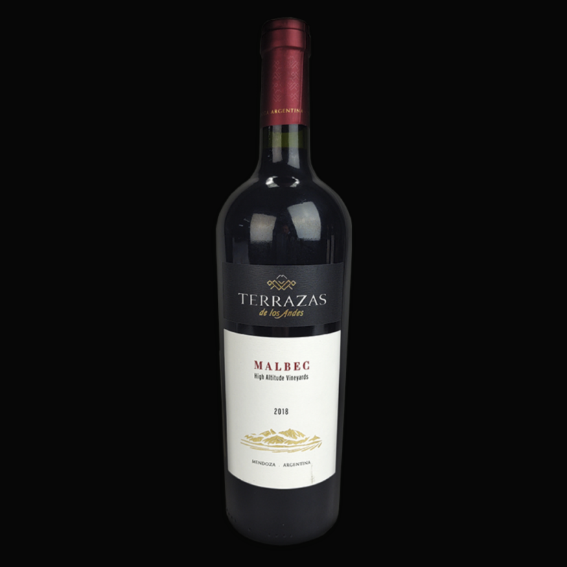 Malbec Terrazas de los Andes, Mendoza, suché