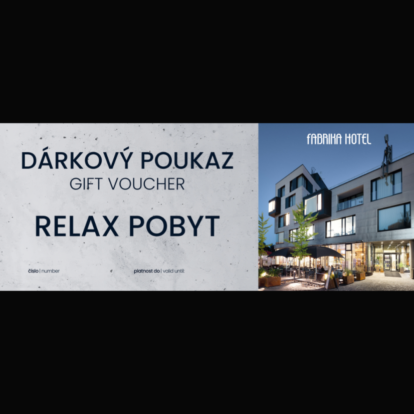Poukaz na RELAX POBYT