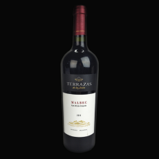 Malbec Terrazas de los Andes, Mendoza, suché
