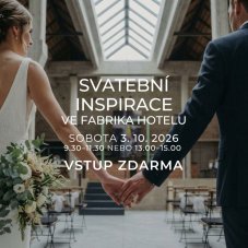 Svatební inspirace ve fabrika HOTELu |  3. 10. 2026